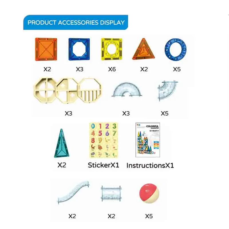 Magnetic Building Blocks 42pcs - 1.webp