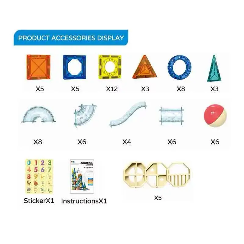 Magnetic Pipleline Building Blocks 73pcs-4.webp