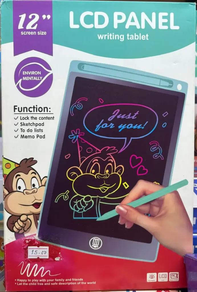 12' LCD Panel writing board
