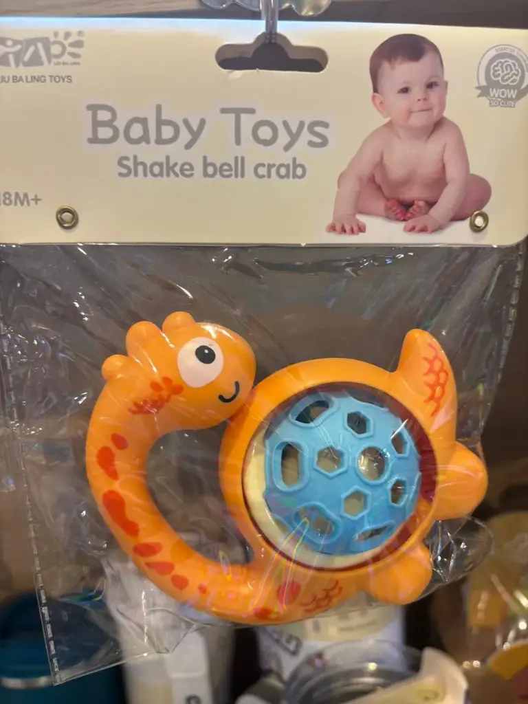 Baby Teether Rattle Toy
