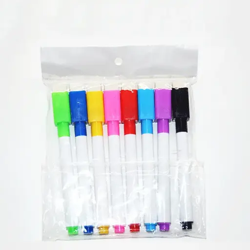 [PO-P220] White Board Color Markers (8pcs)